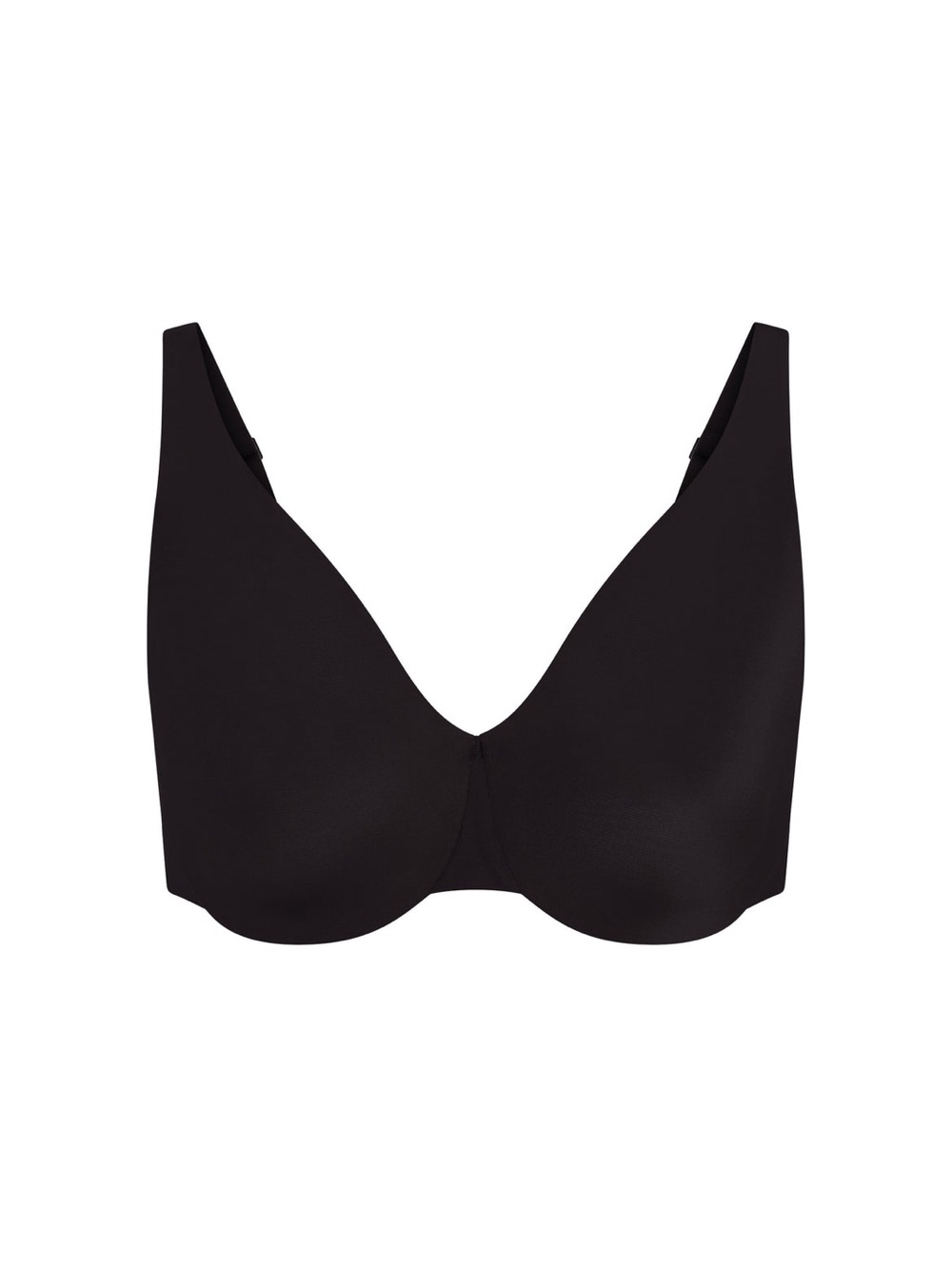 SKIMS | Smoothing Intimates Unlined Minimizer Bra in Black | 38DDD